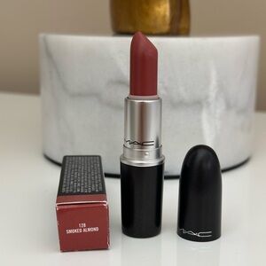 NEW MAC Cosmetics Smoked Almond Lipstick - Warm Brown - 128